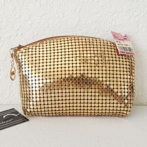 RARE Vintage Metal Mesh Makeup Bag